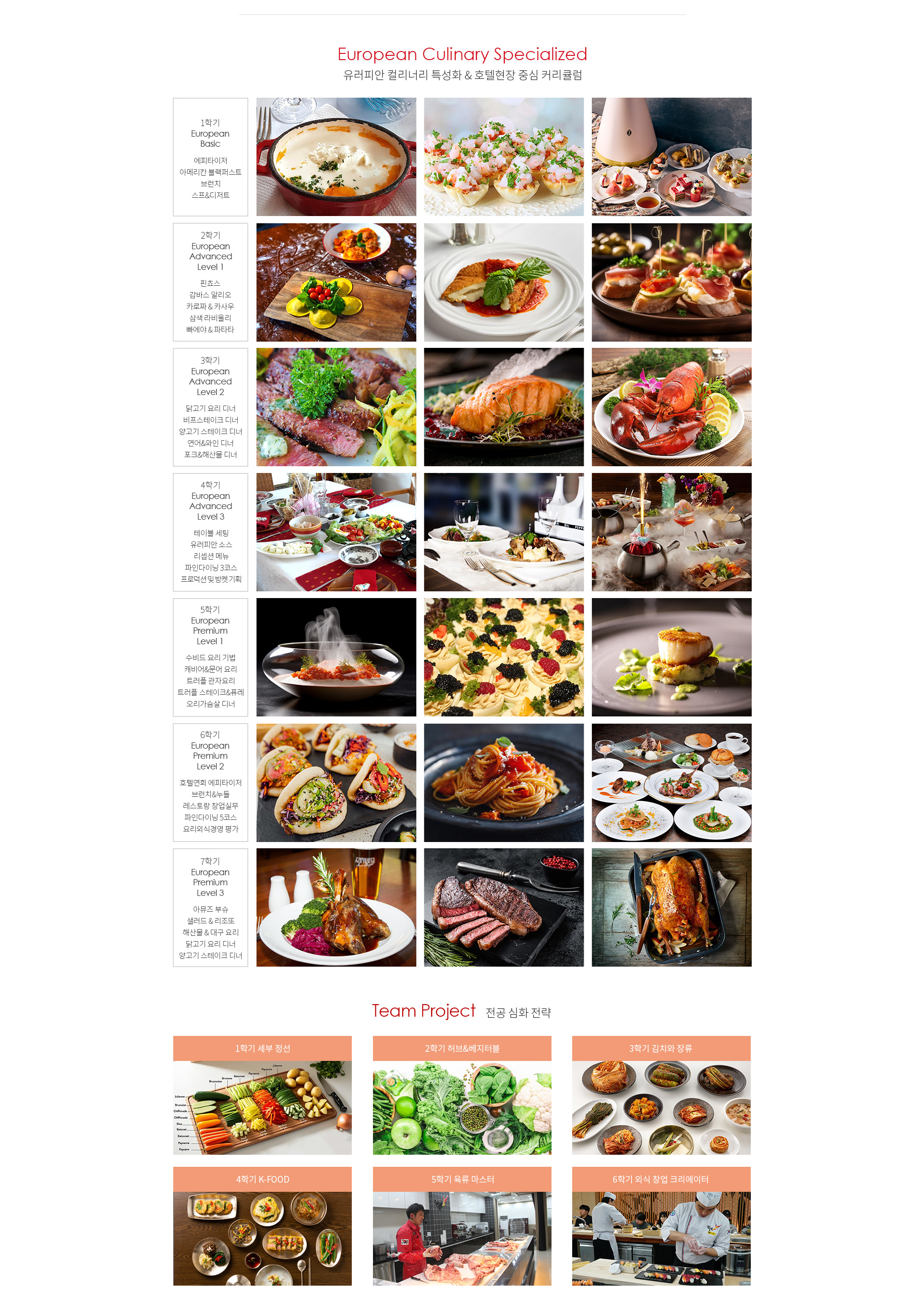 호텔조리학과 소개